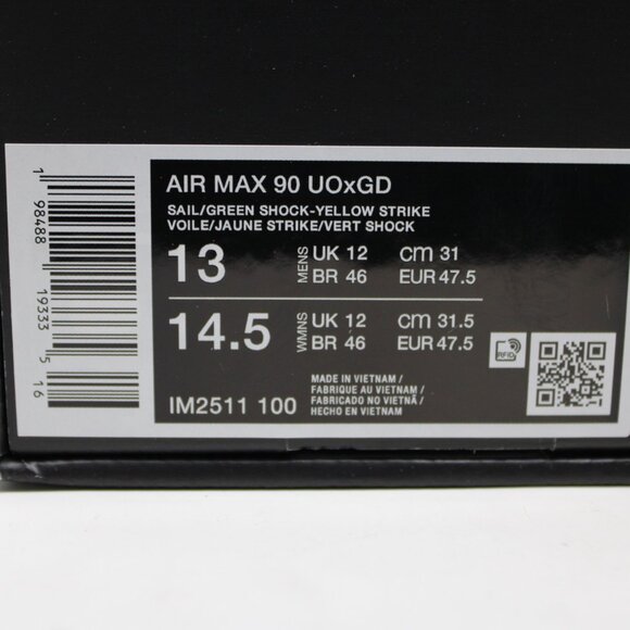 Nike Air Max 90 Grateful Dead x Oregon Shoes Mens 13 “Grateful Ducks” NEW w/Box - Picture 15 of 16